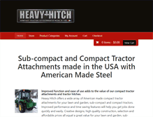 Tablet Screenshot of heavyhitch.com